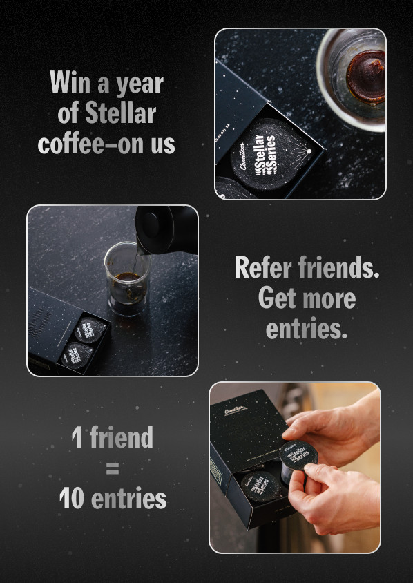 Win a year of Stellar Series on us for referring a friend. 1 friend = 10 entries. Sweepstakes ends 6/19/2025.